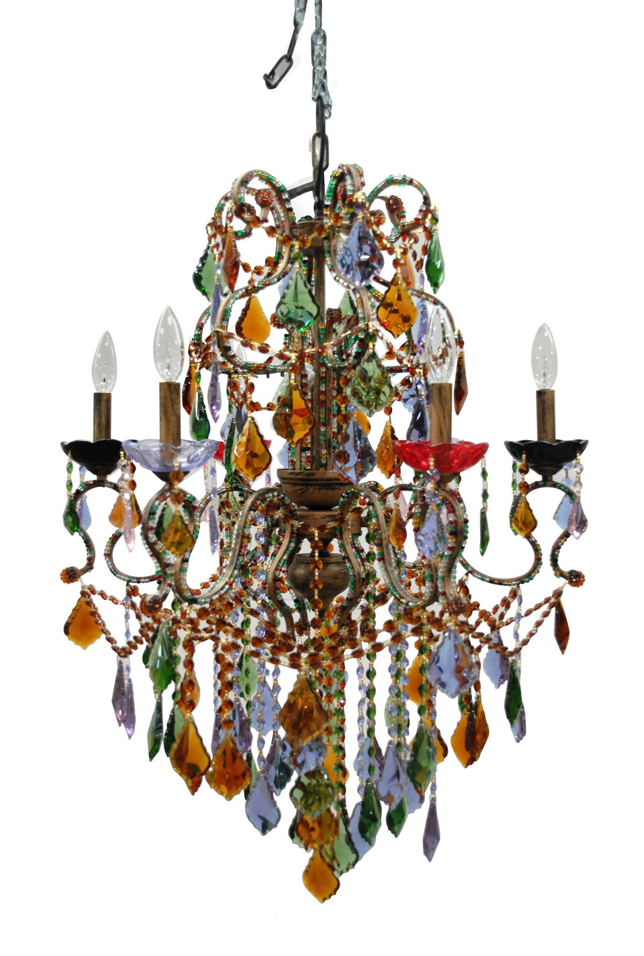 AFD Milano Chandelier Lighting AFD Multi-Colored 