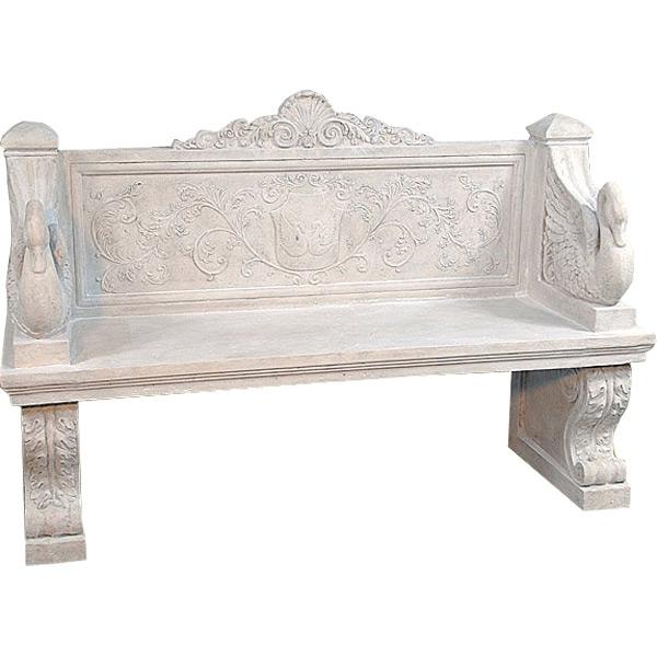 AFD Vicenza Swan Bench Benches AFD Stone 