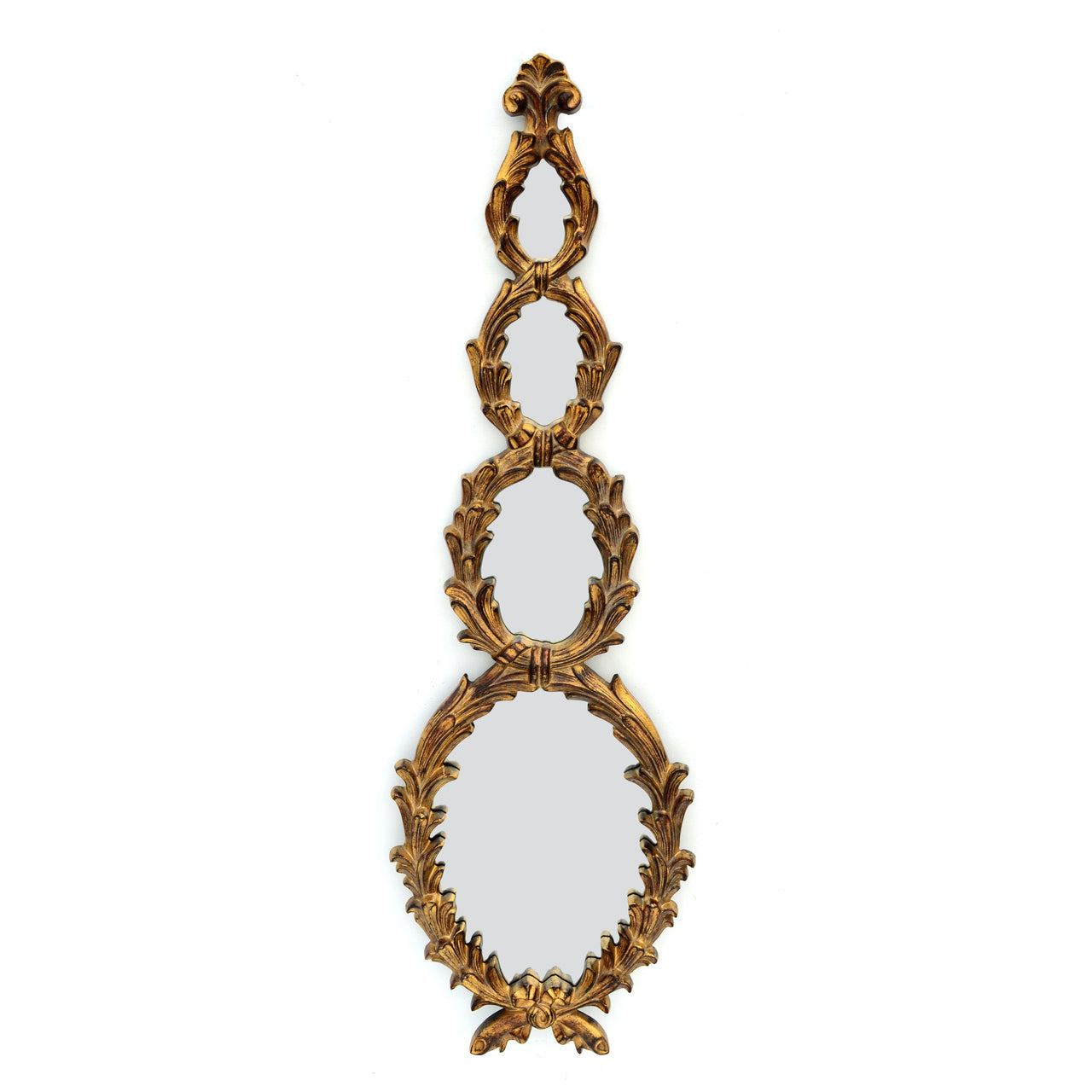 AFD Tri Leaf Mirror Mirrors AFD Gold 