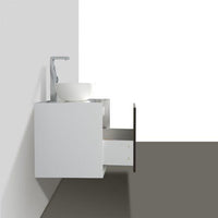 Thumbnail for Eviva Santa Monica 30″ Wall Mount Bathroom Vanity w/ Solid Surface Sink Vanity Eviva 
