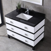 Thumbnail for Eviva Sydney 42 Inch Bathroom Vanity with Solid Quartz Counter-top Vanity Eviva 