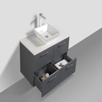 Thumbnail for Eviva Luxury 40 inch bathroom vanity with Porcelain vessel sink Vanity Eviva 