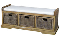 Thumbnail for AFD Livingston Storage Bench Benches AFD Multi-Colored 