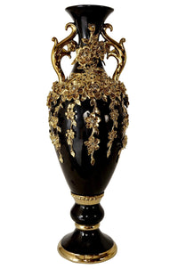 Thumbnail for AFD Golden Floret Jeweled Vase Décor AFD Multi-Colored 
