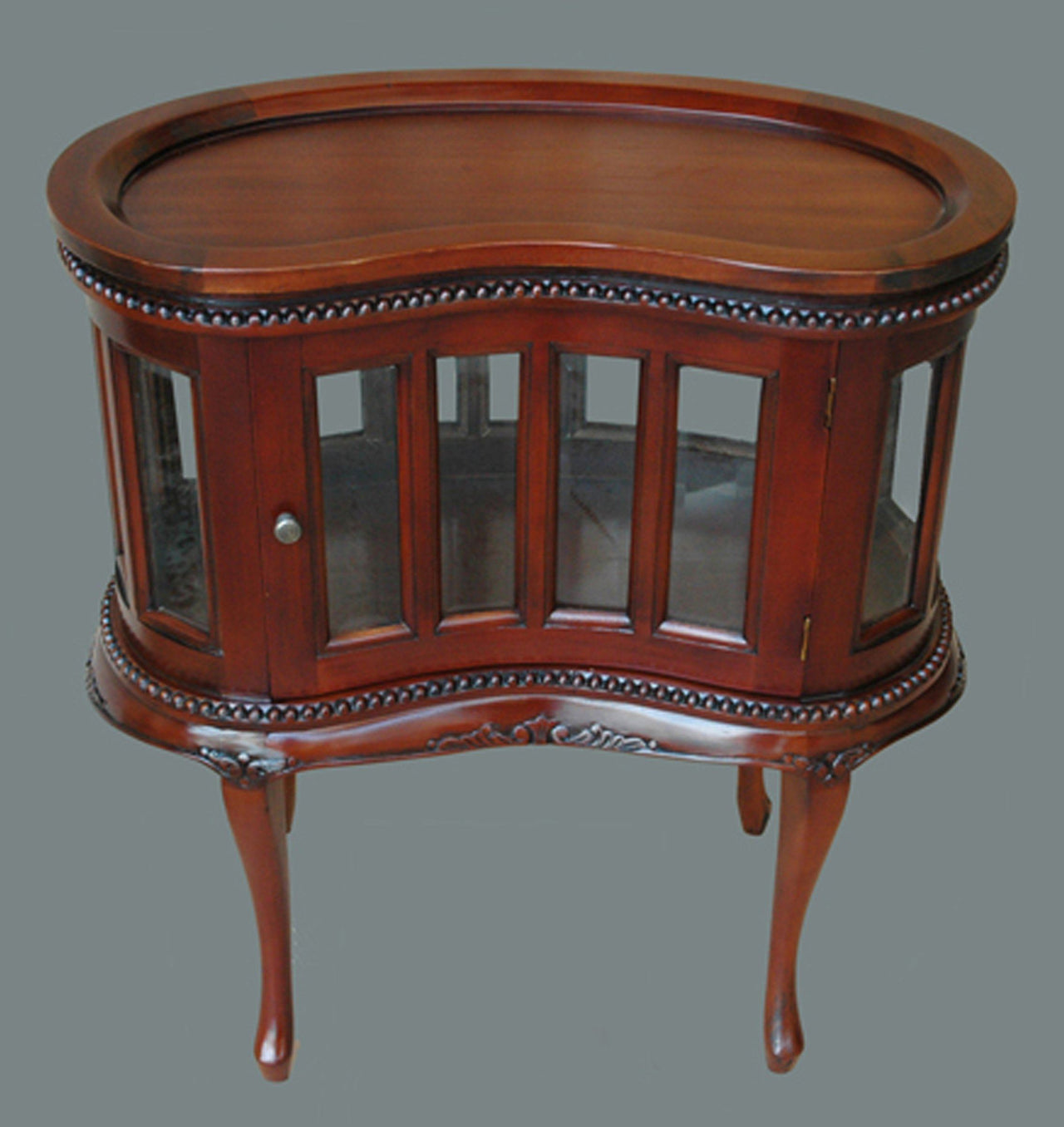 AFD Kidney Chocolate Table Tables AFD Mahogany 