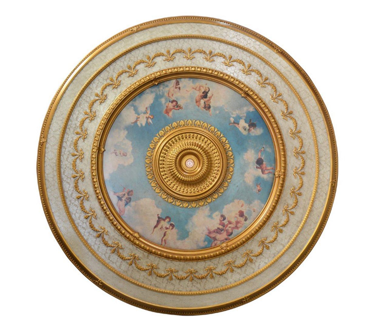 AFD Cherub Sky Chandelier Ceiling Medallion 250cm Medallions AFD Multi-Colored 