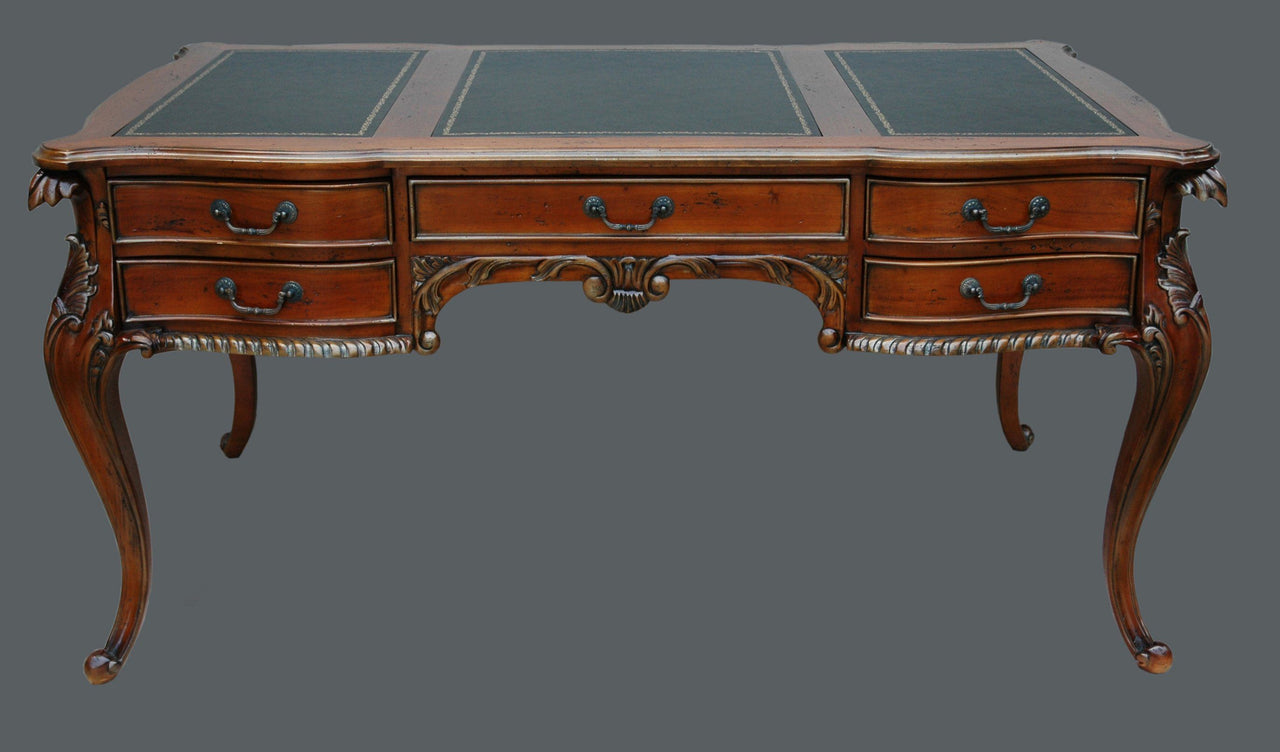 AFD Large Mahogany Writing Desk Desks AFD Mahogany 