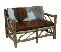 Thumbnail for AFD Fur Teak Lodge Settee Chairs AFD Multi-Colored 
