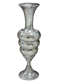 Thumbnail for AFD Silver Brilliance Tall Vase Décor AFD Clear 