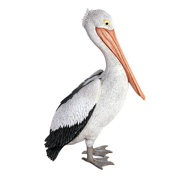 AFD Standing Pelican Statuary AFD Multi-Colored 