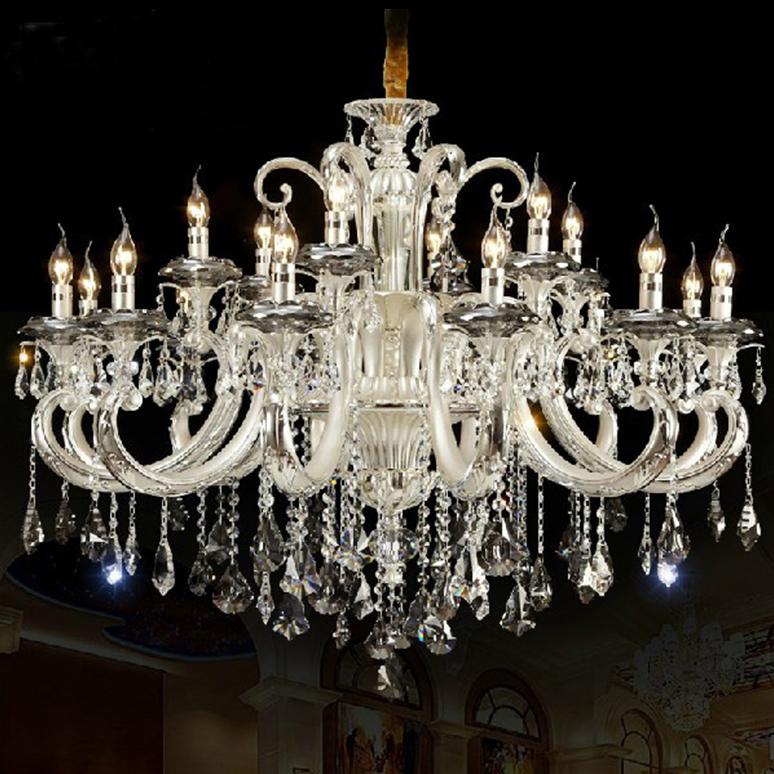 AFD Hollywood Brush 18 light Silver Chandelier Lighting AFD Silver 
