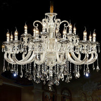 Thumbnail for AFD Hollywood Brush 18 light Silver Chandelier Lighting AFD Silver 