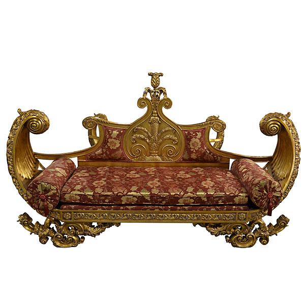 AFD Gilt Marco Polo Royal Bench Benches AFD Gold 