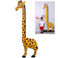 Thumbnail for AFD Happy Giraffe Yardstick Statuary AFD Multi-Colored 