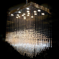 Thumbnail for AFD Rectangulux Chandelier Lighting AFD Clear 