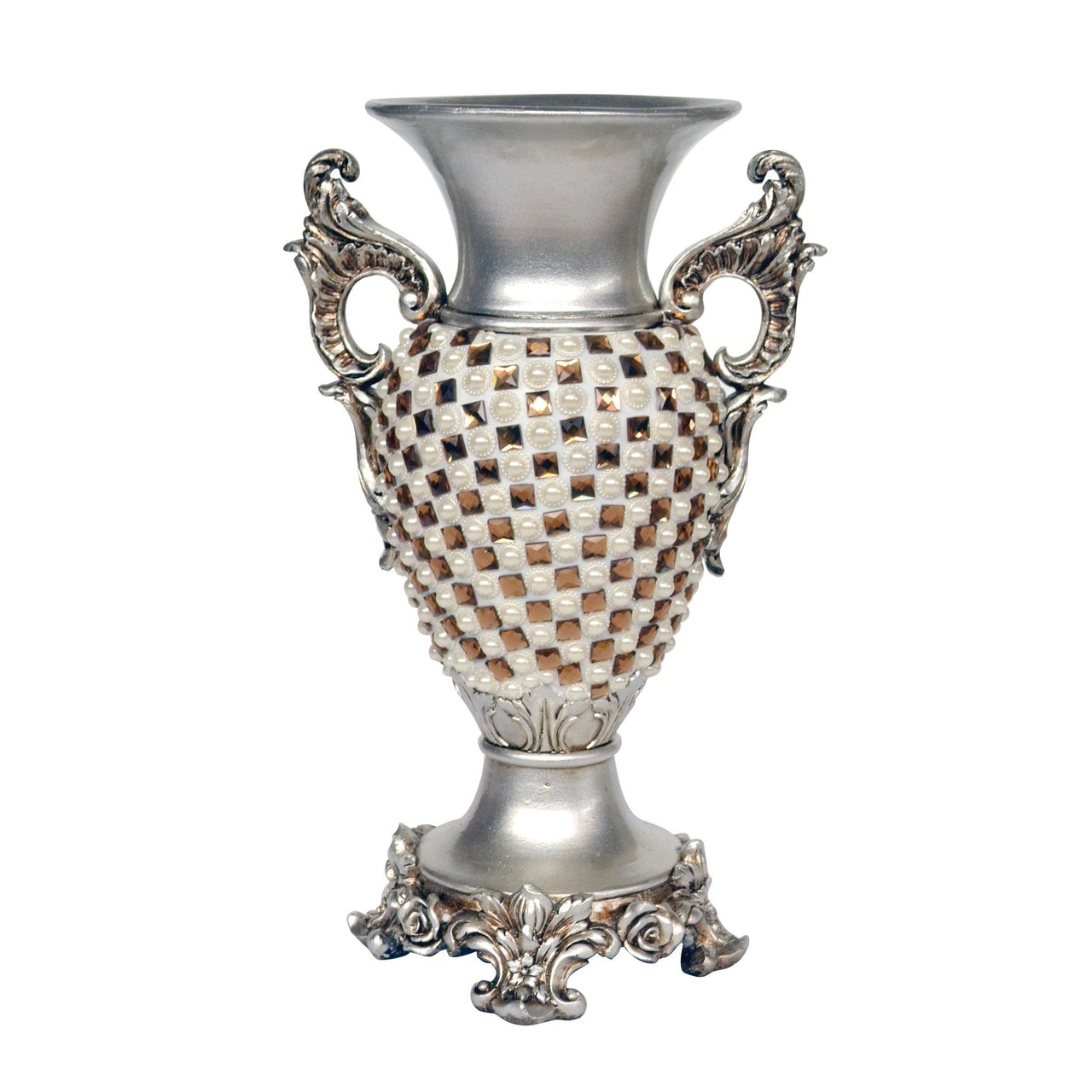 AFD Primrose Tall Vase Décor AFD Silver 