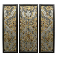 Thumbnail for AFD Golden Seafoam 3 Panel Art Décor AFD Multi-Colored 