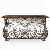 Thumbnail for AFD Peruvian Forged Iron Console Tables AFD Multi-Colored 