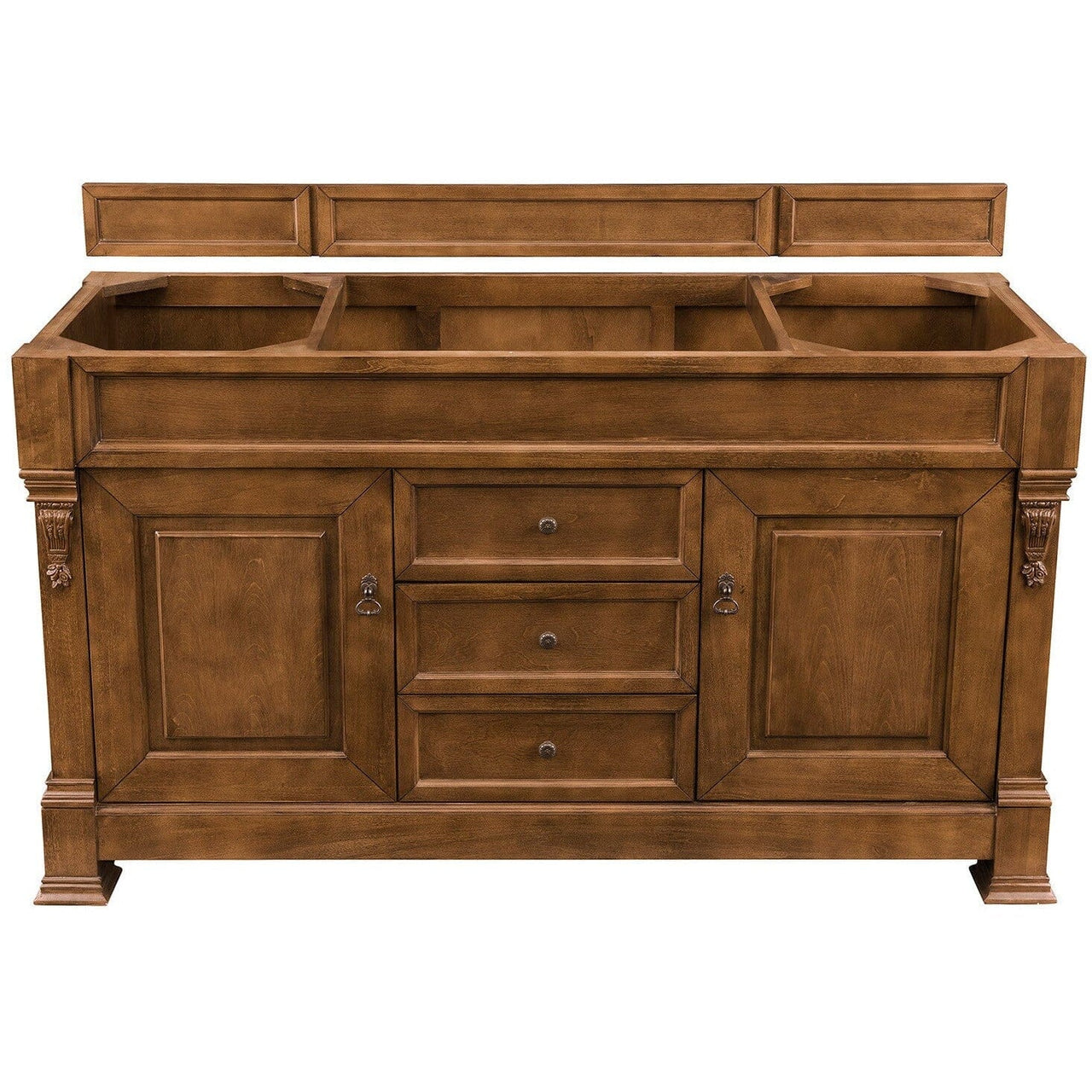 James Martin Brookfield 60" Single Vanity Vanities James Martin Country Oak Cabinet Only 