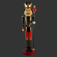 Thumbnail for AFD Nutcracker w Sceptor Left 12 foot (KIT) Statuary AFD Multi-Colored 