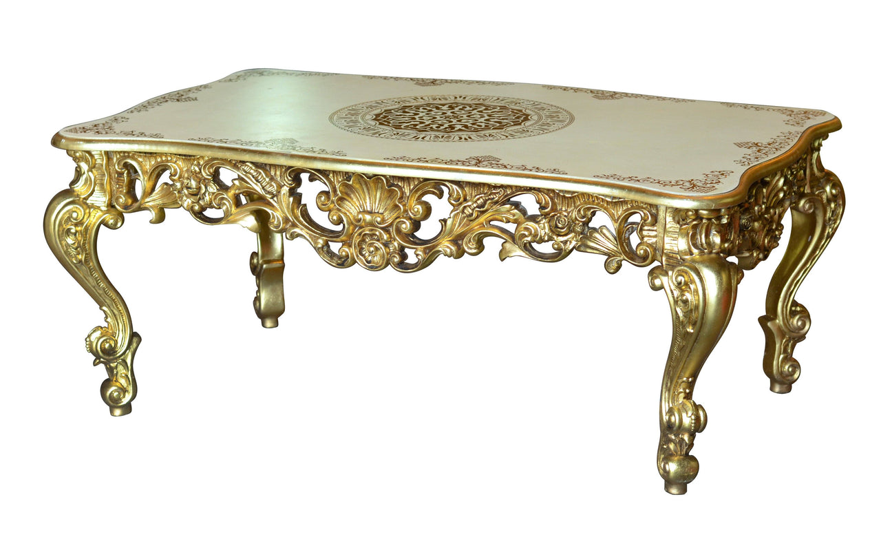 AFD Marquis Gilt Coffee Table Tables AFD Multi-Colored 