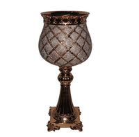 Thumbnail for AFD Rose Diamonite Hurricane Vase Décor AFD Multi-Colored 