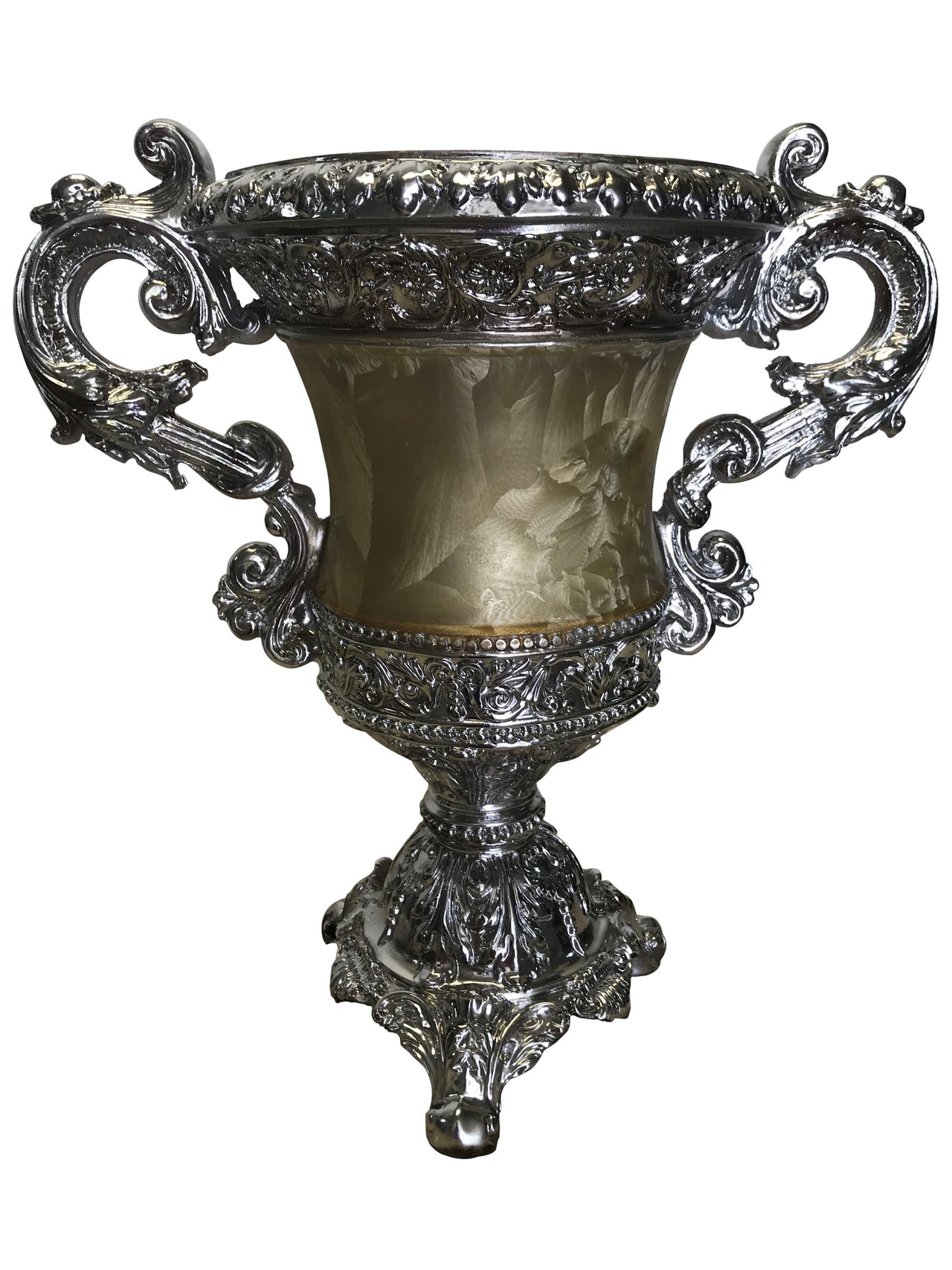 AFD Crinkled Silver Handled Urn Urns AFD Gold 