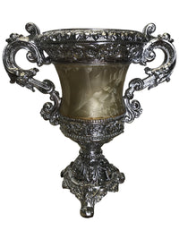 Thumbnail for AFD Crinkled Silver Handled Urn Urns AFD Gold 