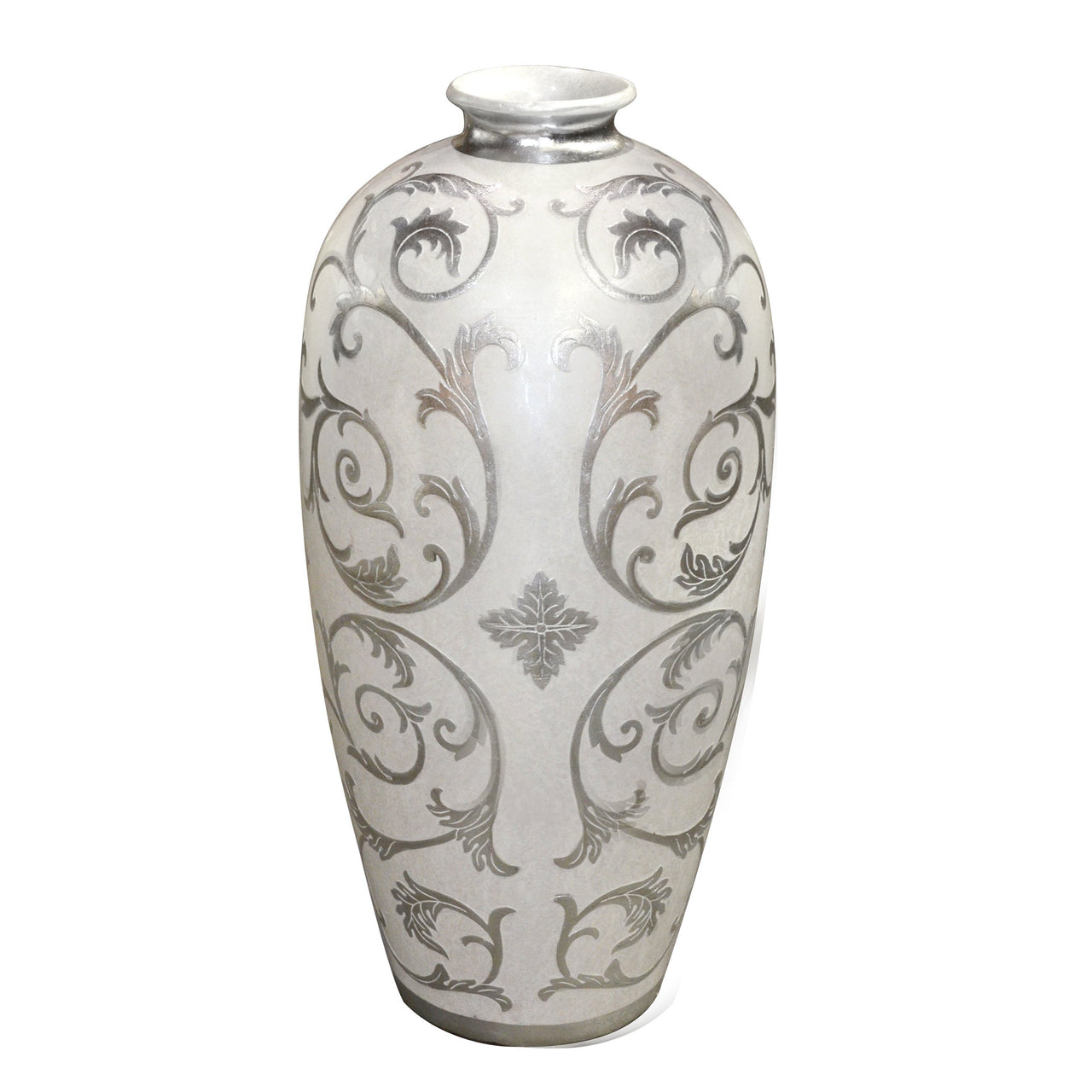 AFD Sophie Silver Large Vase Décor AFD Multi-Colored 