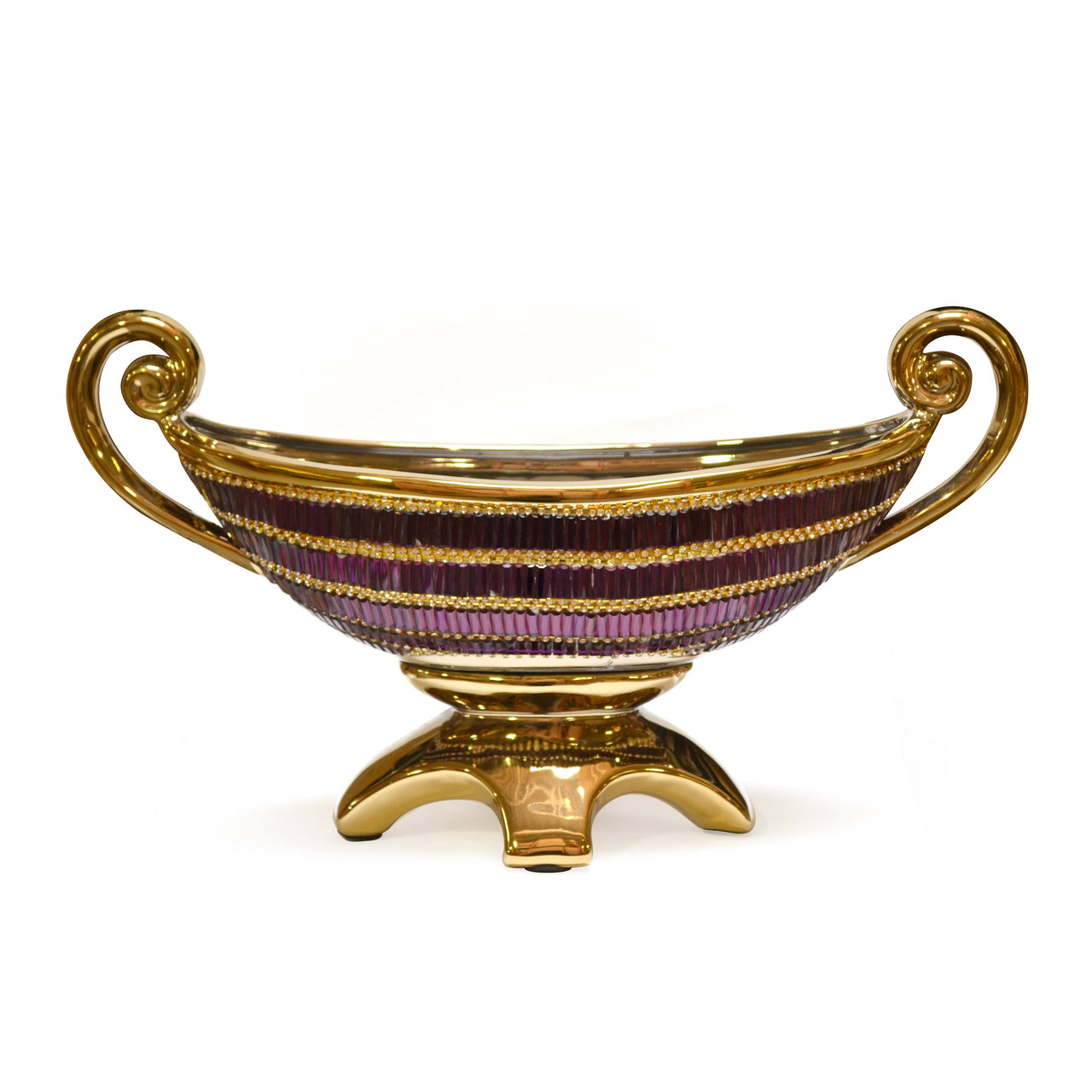 AFD Duchess Bowl Bowls AFD Purple, Gold 