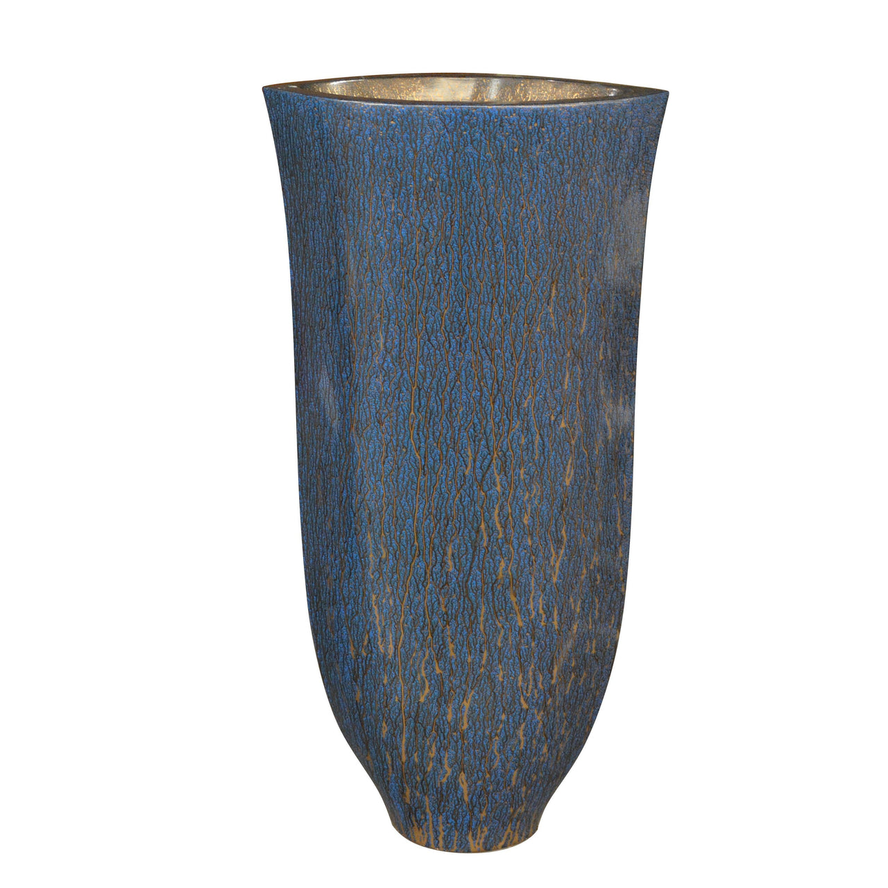 AFD Cerulean Oval Tall Vase Décor AFD Multi-Colored 