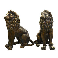 Thumbnail for AFD Burnished Lion Large Set of 2 Décor AFD Bronze 