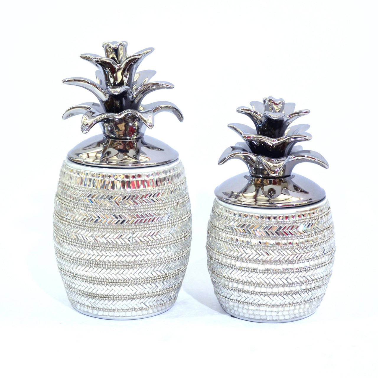 AFD Princess Pineapple Box Set of 2 Boxes AFD Silver 