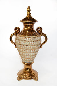 Thumbnail for AFD Amber Floral Trophy Urn Urns AFD Gold , Amber 