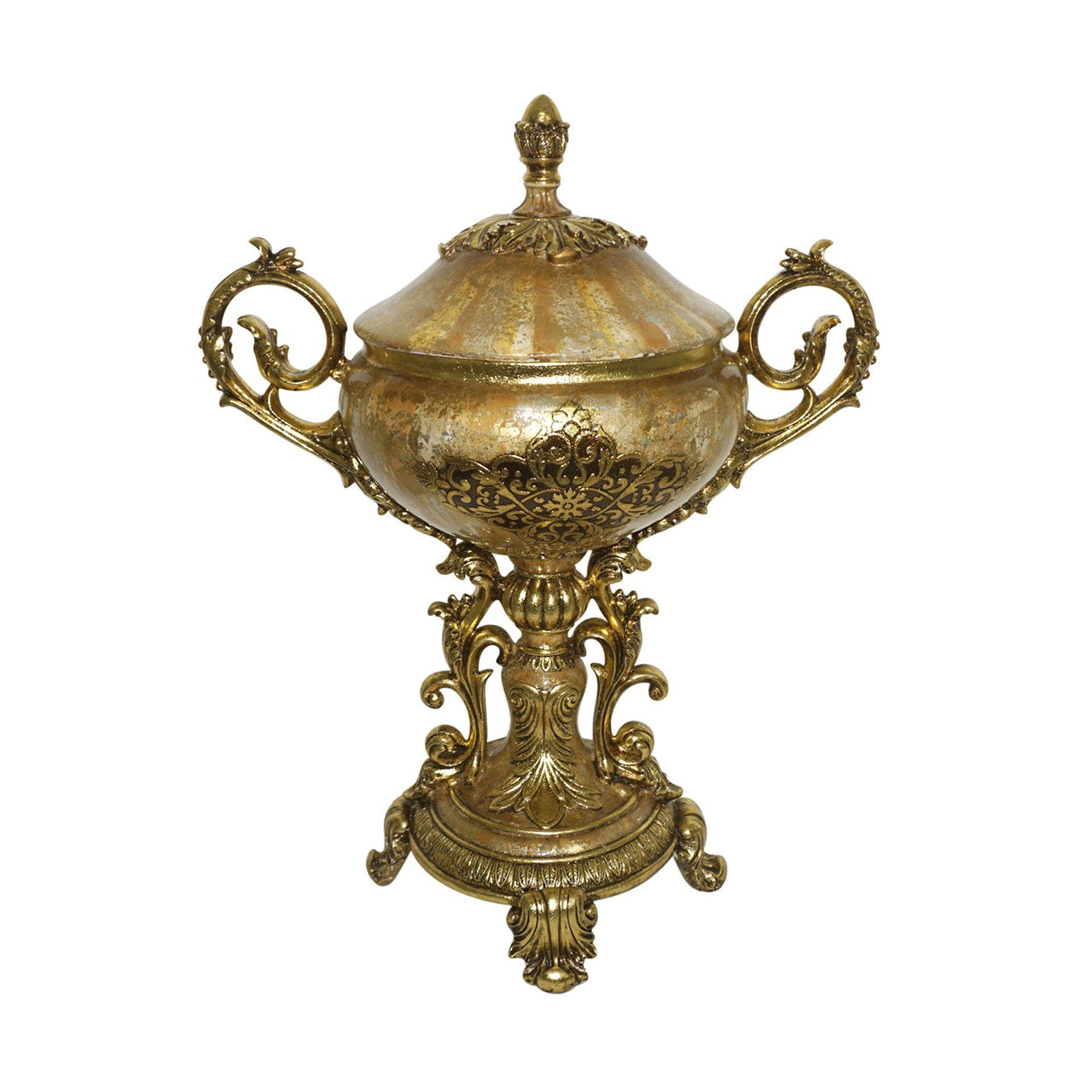 AFD Medici Urn with Lid Urns AFD Golds, Silver 