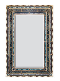 Thumbnail for AFD Peruvian Painted Glass Argento Mirror Mirrors AFD Multi-Colored 