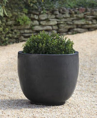 Thumbnail for Campania International Glazed Terra cotta Sem Planter Urn/Planter Campania International 