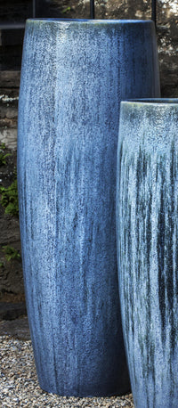 Thumbnail for Campania International Glazed Terra Cotta Sabine Tall Planter Urn/Planter Campania International 