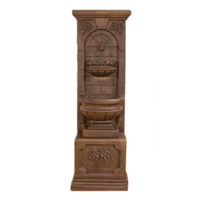 Thumbnail for St. Helena Outdoor Cast Stone Garden Fountain W/ Base and For Spout Fountain Tuscan 