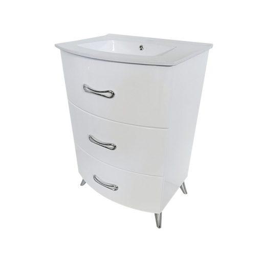 Eviva Bari 24″ Freestanding Bathroom Vanity with Integrated White Porcelain Sink Vanity Eviva 