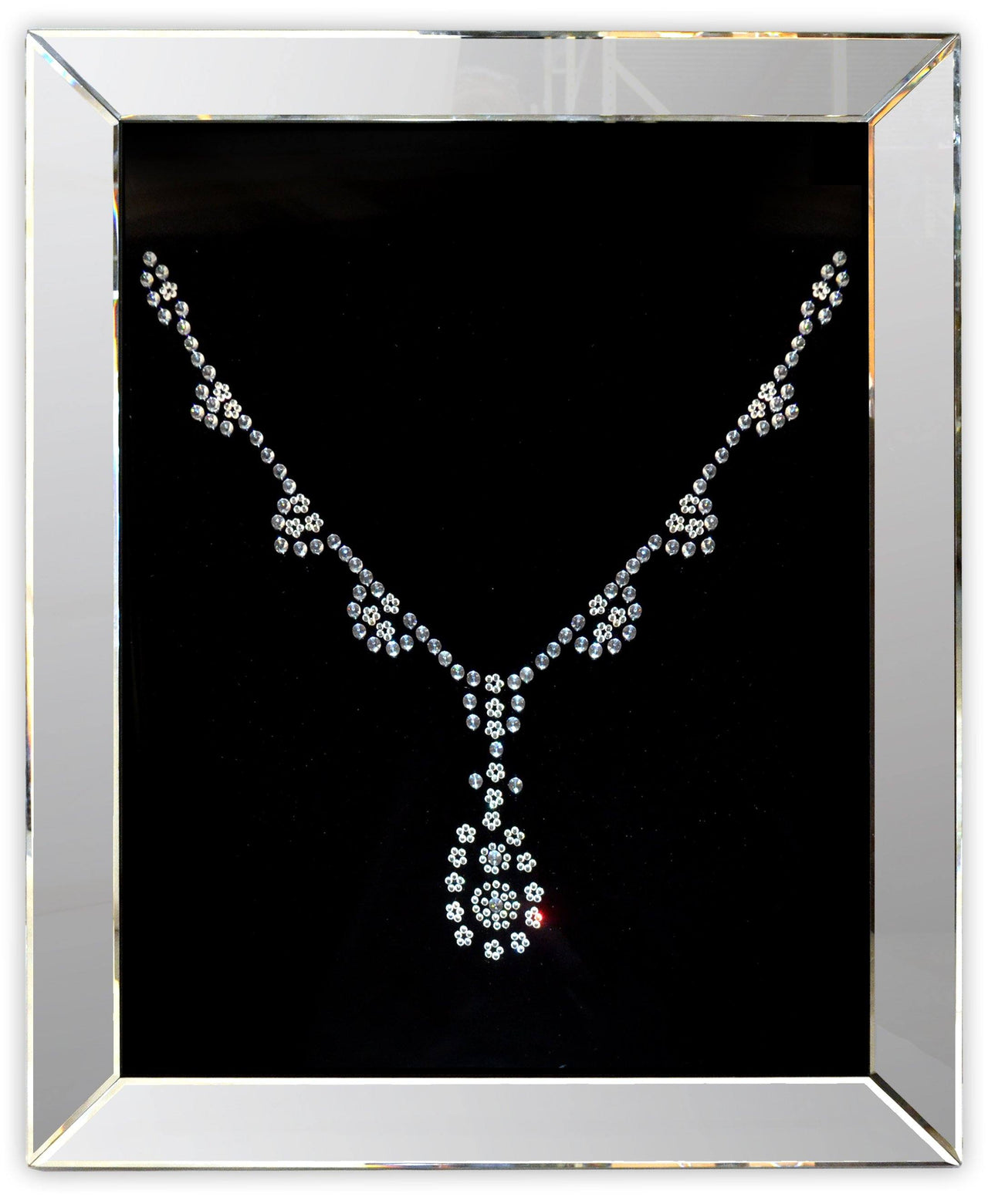 AFD Crystal Shadow Mirror Necklace Mirrors AFD Multi-Colored 