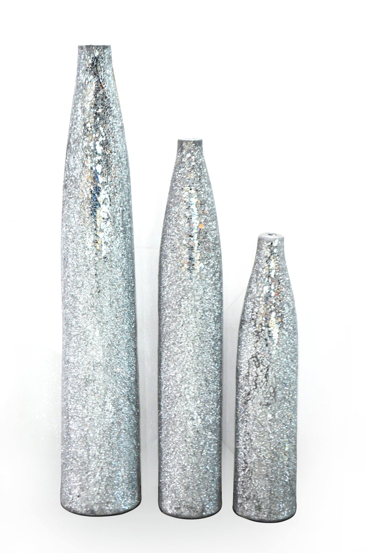 AFD Laviere Bullet Vases Set of 3 Décor AFD Mirrored 