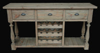 Thumbnail for AFD Farmhouse Console Wine Rack Bar and Wine AFD All Natural 