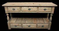 Thumbnail for AFD Coastal 6 drawer Console Table Tables AFD GRAY 