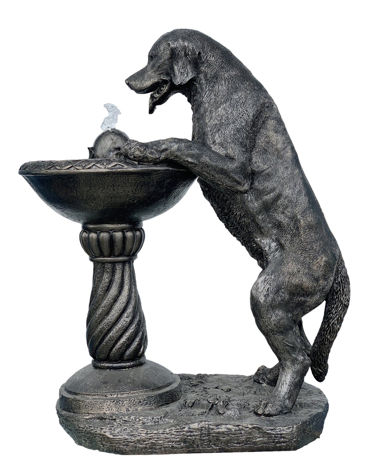 AFD Labrador at Fountain Large Décor AFD Bronze 