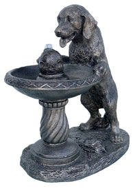 Thumbnail for AFD Labrador at Fountain Small Décor AFD Bronze 