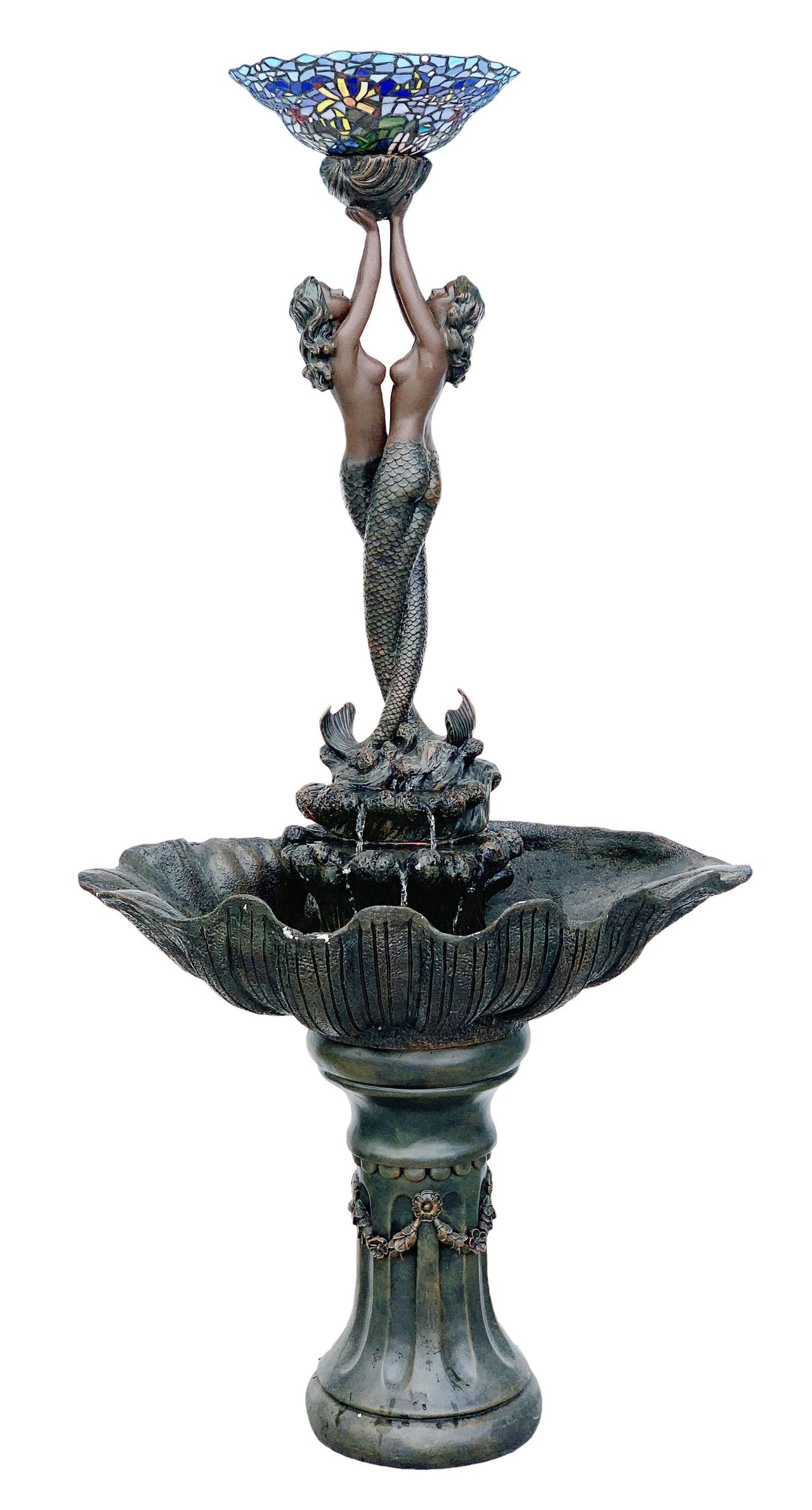 AFD Mermaid Fountain Fountain AFD Bronze 