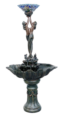 Thumbnail for AFD Mermaid Fountain Fountain AFD Bronze 