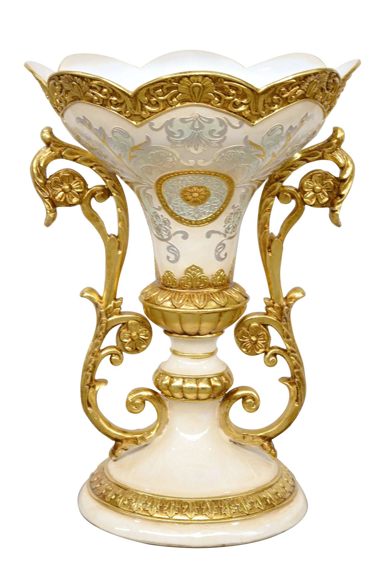 AFD Celine Pedestal Bowl Bowls AFD Multi-Colored 