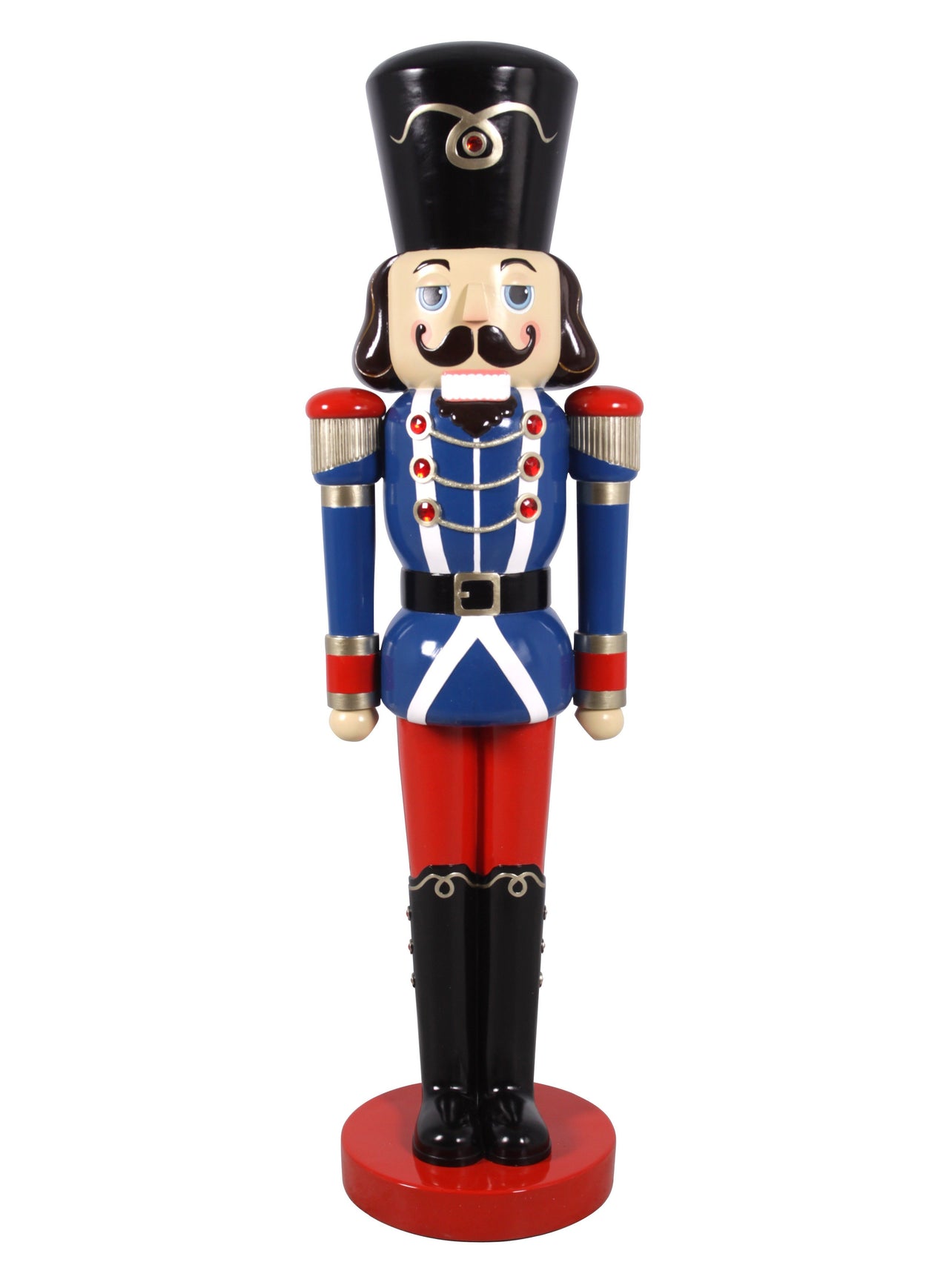 AFD Nutcracker Soldier 6ft Statuary AFD Multi-Colored 